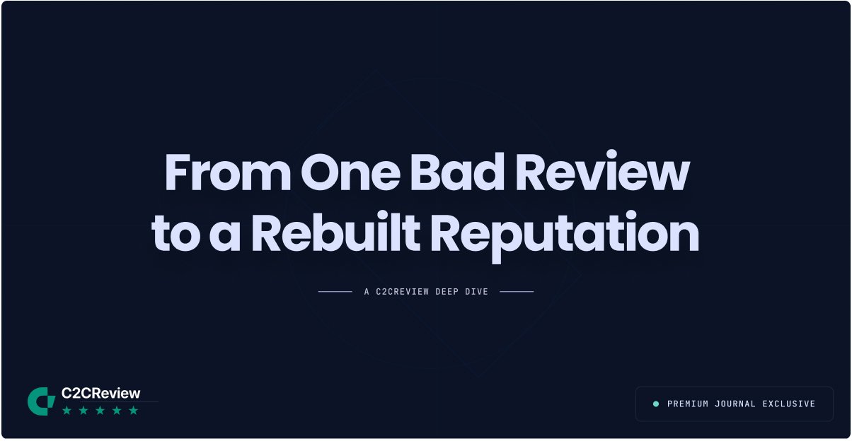 From One Bad Review to a Rebuilt Reputation